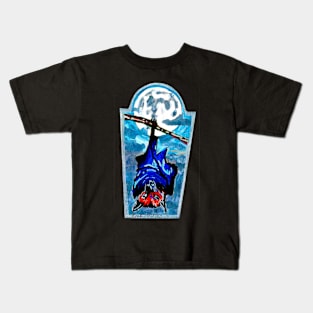 Bat Coffin Kids T-Shirt